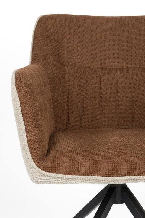 Fauteuil Sven Beige/Bruin Jacob Jenzens