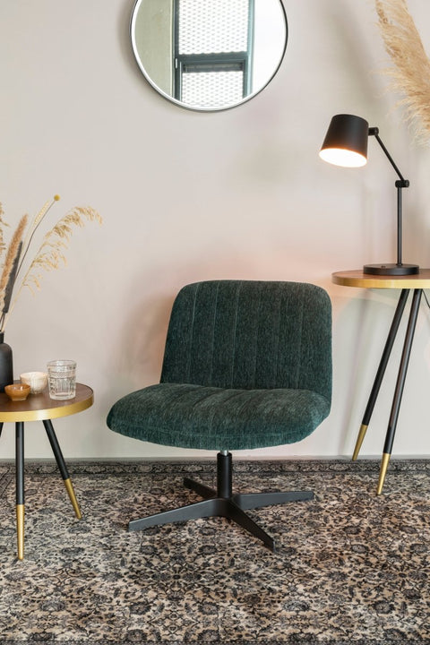 Loungefauteuil Bjorn Rib Groen Jacob Jenzens