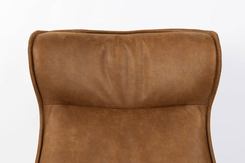 Loungefauteuil Thor Cognac Jacob Jenzens