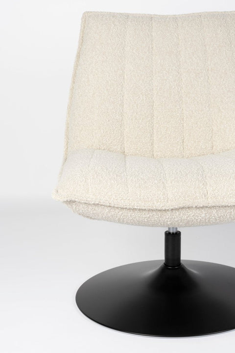 Loungefauteuil Jens Off-White Boucl�� Jacob Jenzens