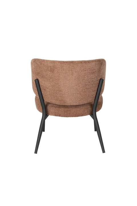 Loungefauteuil Anna Oranje Grijs Jacob Jenzens