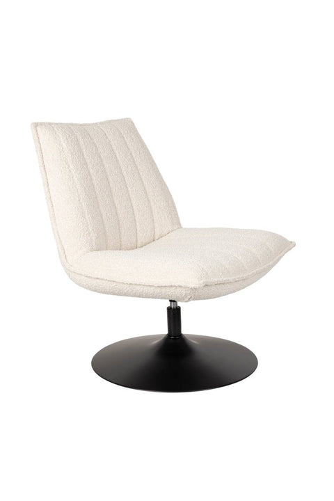 Loungefauteuil Jens Off-White Boucl�� Jacob Jenzens