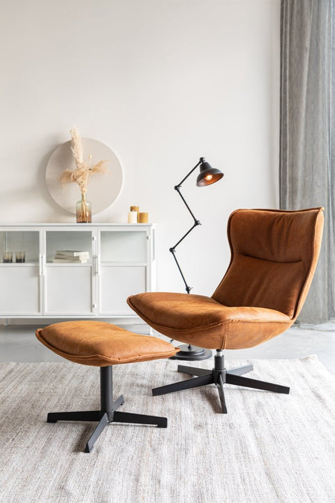 Hocker Thor Cognac Jacob Jenzens