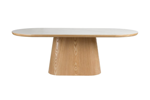 Eettafel Alma Ovaal Eiken Jacob Jenzens