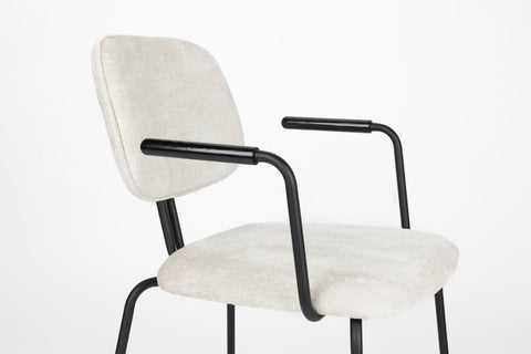 Fauteuil Freja Off-White Jacob Jenzens