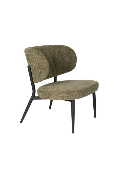 Loungefauteuil Anna Groen Grijs Jacob Jenzens