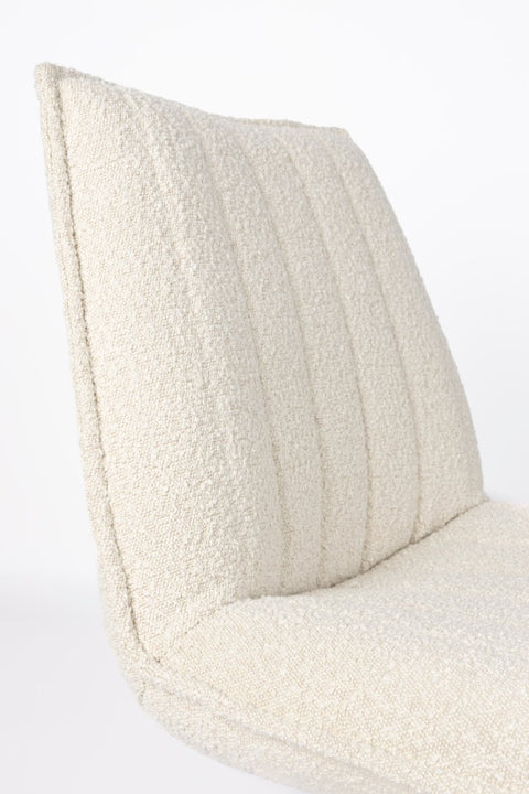 Loungefauteuil Jens Off-White Boucl�� Jacob Jenzens