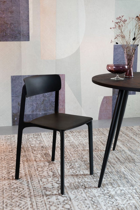 Stoel Alvar Zwart Jacob Jenzens