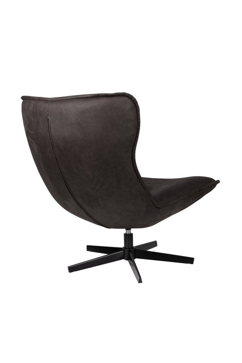 Loungefauteuil Thor Antraciet Jacob Jenzens