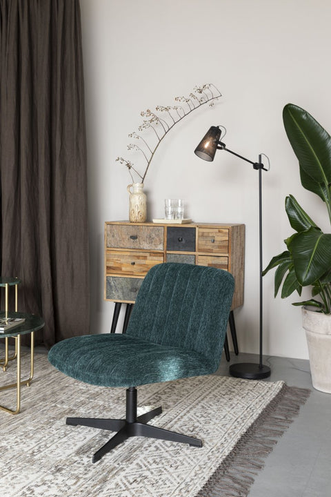 Loungefauteuil Bjorn Rib Groen Jacob Jenzens