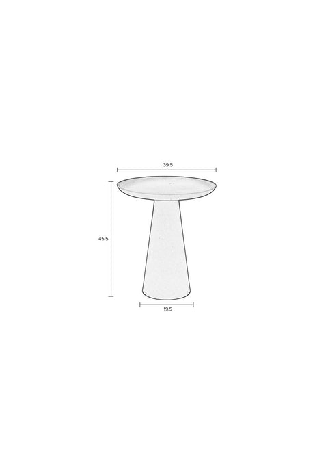 Bijzettafel Ringar Groot Blauw Jacob Jenzens