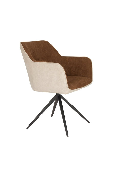 Fauteuil Sven Beige/Bruin Jacob Jenzens
