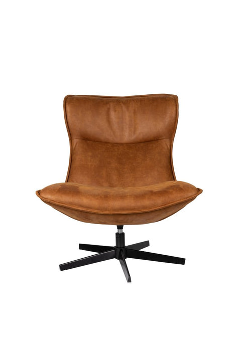 Loungefauteuil Thor Cognac Jacob Jenzens