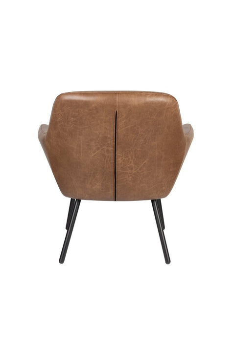 Loungefauteuil Filip Vintage Bruin Jacob Jenzens