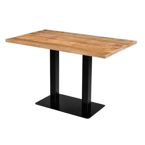 Mangohouten Horecatafel rechthoek 120x70 cm Mahom