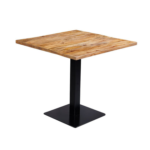 Mangohouten Horecatafel vierkant 80x80 cm Mahom