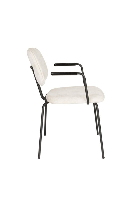 Fauteuil Freja Off-White Jacob Jenzens
