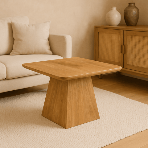 Mangohouten Salontafel Nova Vierkant 60x60 cm Mahom