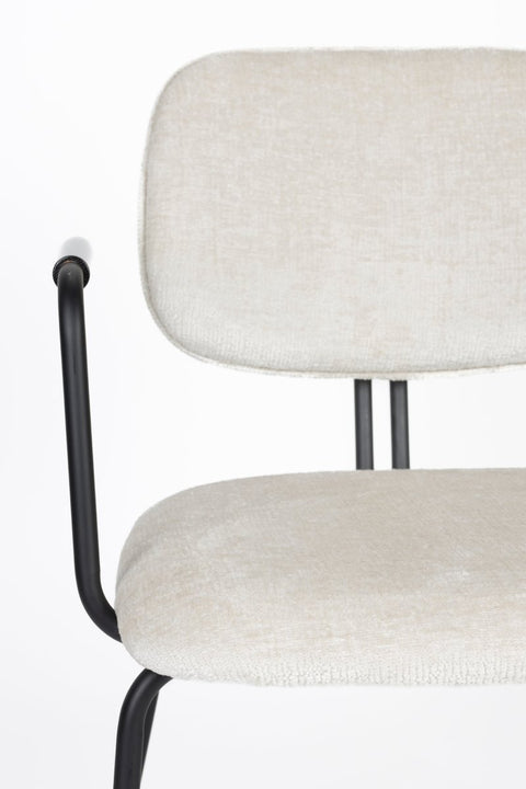 Fauteuil Freja Off-White Jacob Jenzens