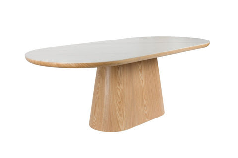 Eettafel Alma Ovaal Eiken Jacob Jenzens