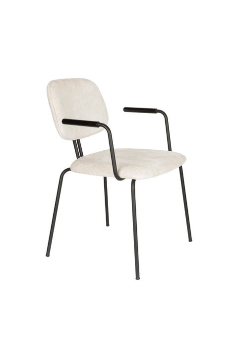 Fauteuil Freja Off-White Jacob Jenzens
