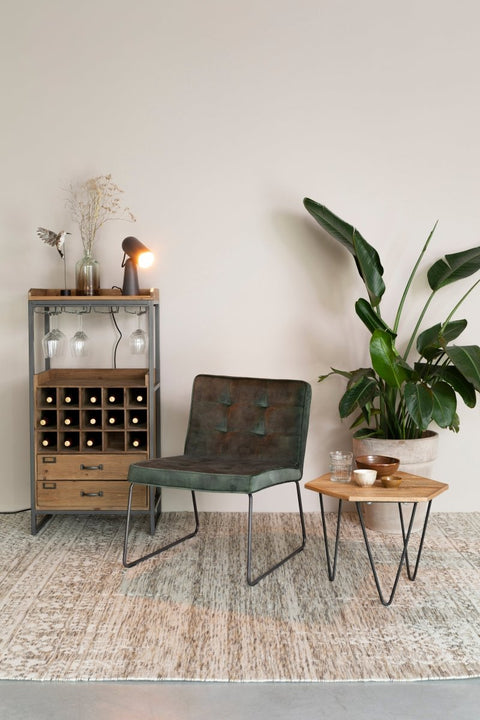 Loungefauteuil Stellan Grijsgroen Jacob Jenzens