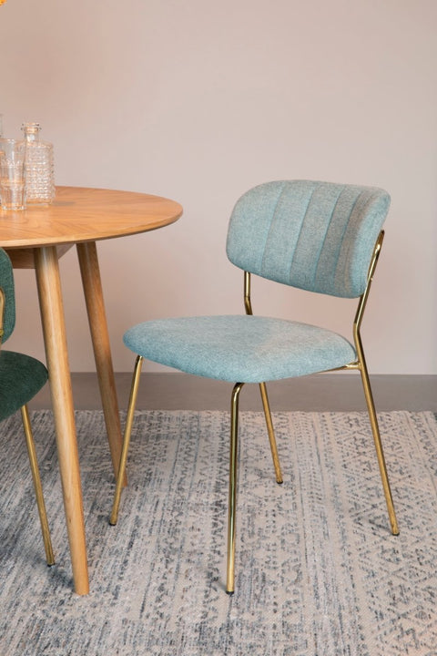 Stoel Linnea Goud/Lichtgroen Jacob Jenzens