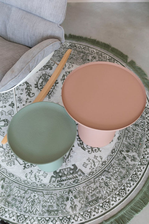 Bijzettafel Ringar Groot Roze Jacob Jenzens