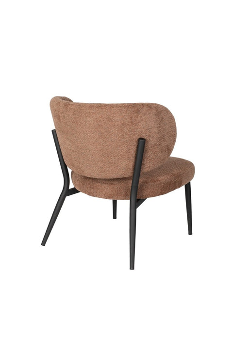 Loungefauteuil Anna Oranje Grijs Jacob Jenzens
