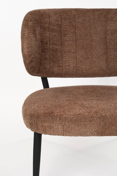 Loungefauteuil Anna Oranje Grijs Jacob Jenzens