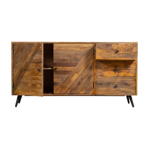 Mango wood sideboard Alamo 145 cm Mahom