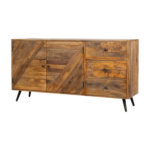 Mango wood sideboard Alamo 145 cm Mahom