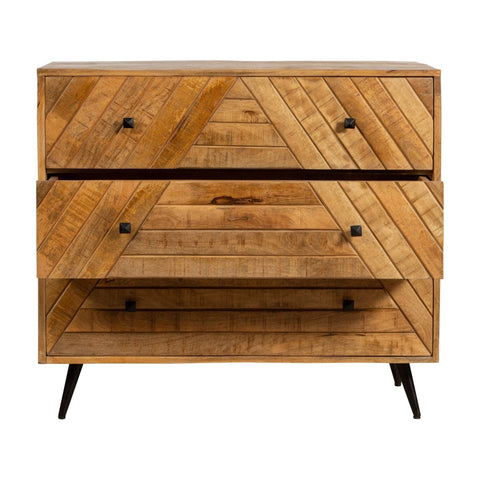 Mango wood sideboard Alamo 100 cm Mahom