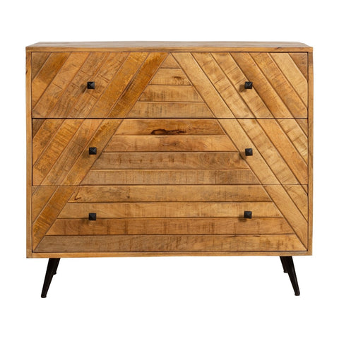 Mango wood sideboard Alamo 100 cm Mahom