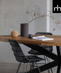 Mangohouten Eettafel Tulsa Ovaal 180×100 cm Mahom - Mangohoutonline