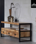 Mangohouten TV Meubel Fresno 150 cm Mahom - Mangohoutonline