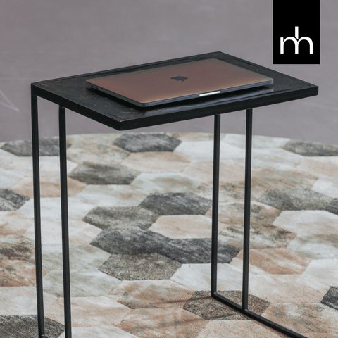 Mango wood side table Dayton Mahom