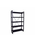 Mangohouten Boekenkast Minneapolis Black 120 cm Mahom