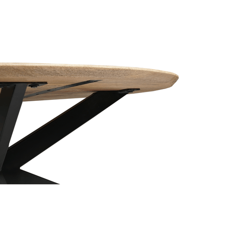 Mango Wood Coffee Table Vicenza Oval Mahom