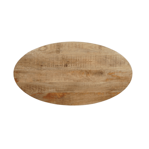 Mango Wood Coffee Table Vicenza Oval Mahom