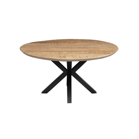 Mango wood coffee table Vicenza 90 cm Mahom