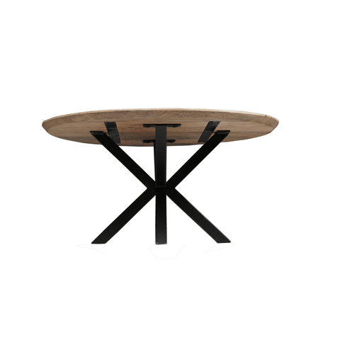 Mango wood coffee table Vicenza 90 cm Mahom