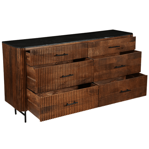 Mango wood sideboard Austin 175 cm Mahom