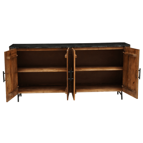 Mango wood sideboard Austin 180 cm Mahom