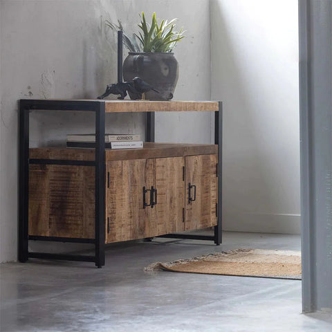 Mangohouten Dressoir Pittsburgh 140 cm Mahom