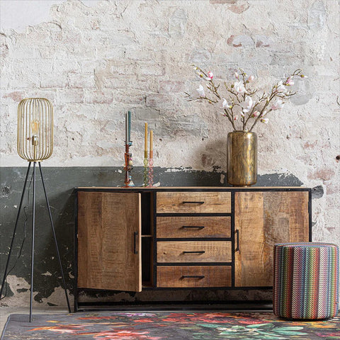 Mangohouten Dressoir San Antonio 210 cm Mahom