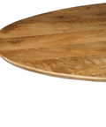Mangohouten Eettafel Bologna Ovaal 240x110 cm Mahom