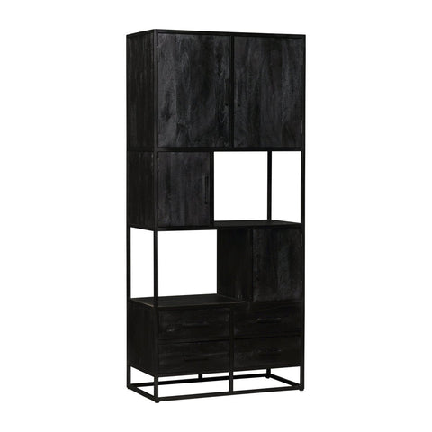 Mango wood shelving unit Florence 90 cm Mahom