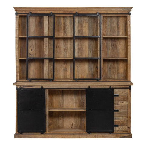 Mangohouten Buffetkast Denver 220×220 cm Recht Mahom