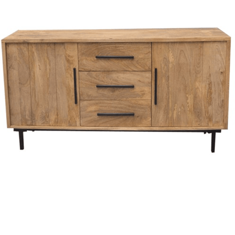 Mango wood sideboard Jayden 155 cm Mahom